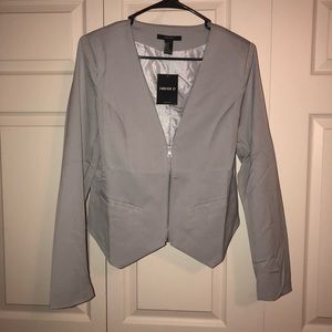 Forever 21 gray blazer